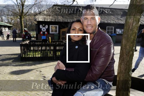Den Haag 16 februari 2018 
Rolf Tangel met zijn nieuwe vriendin en zoontje