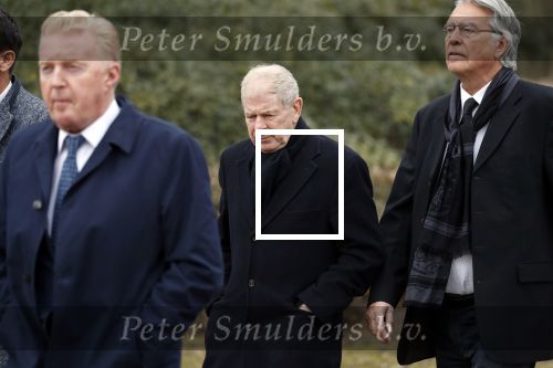 Leusden 6 maart 2018
Crematie Mies Bouwman in crematorium Leusden. Ron Brandsteder en Frits barend
