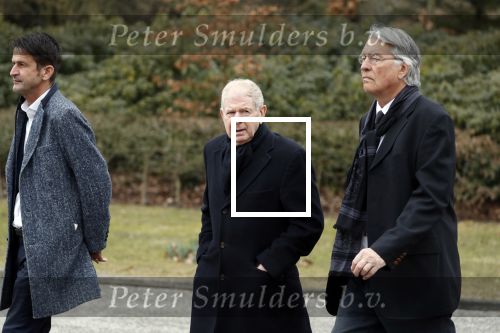 Leusden 6 maart 2018
Crematie Mies Bouwman in crematorium Leusden. Ron Brandsteder en Frits barend