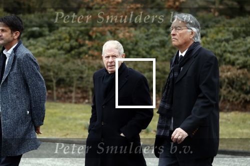 Leusden 6 maart 2018
Crematie Mies Bouwman in crematorium Leusden. Ron Brandsteder en Frits barend