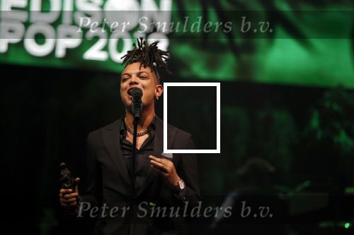 Amsterdam 12 februari 2018
Uitreiking Edison muziekprijzen in de westergasfabriek. Ronnie Flex