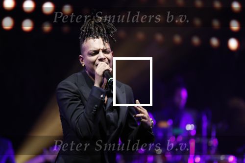 Amsterdam 12 februari 2018
Uitreiking Edison muziekprijzen in de westergasfabriek. Ronnie Flex
