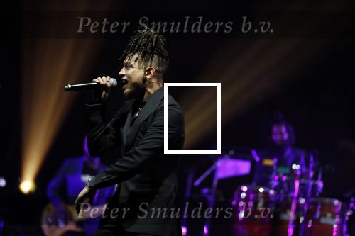 Amsterdam 12 februari 2018
Uitreiking Edison muziekprijzen in de westergasfabriek. Ronnie Flex