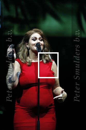Amsterdam 12 februari 2018
Uitreiking Edison muziekprijzen in de westergasfabriek. Roxeanne Hazes met vriend Erk Zwennes