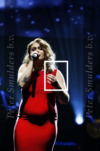 Amsterdam 12 februari 2018
Uitreiking Edison muziekprijzen in de westergasfabriek. Roxeanne Hazes met vriend Erk Zwennes