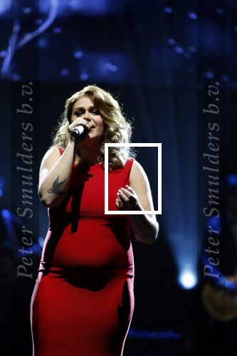 Amsterdam 12 februari 2018
Uitreiking Edison muziekprijzen in de westergasfabriek. Roxeanne Hazes met vriend Erk Zwennes