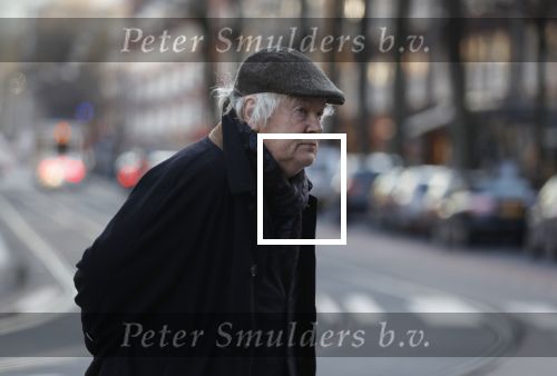 Amsterdam 6 februari 2018
Rudi Fuchs op straat in Amsterdam zuid