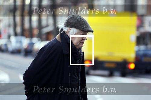 Amsterdam 6 februari 2018
Rudi Fuchs op straat in Amsterdam zuid