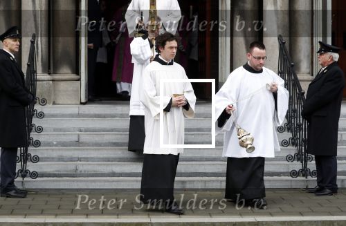 Rotterdam 20 februari 2018
Dienst voor overlijden /begrafenis Ruud Lubbers in de Laurentius Elisabeth Kathedraal.
