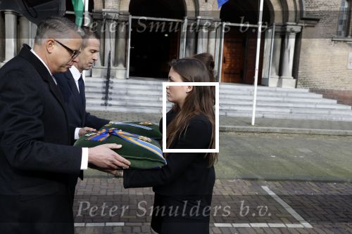 Rotterdam 20 februari 2018
Dienst voor overlijden /begrafenis Ruud Lubbers in de Laurentius Elisabeth Kathedraal. Kleinkinderen dragen de kist