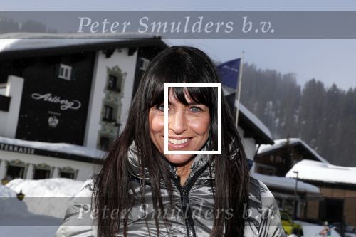 Lech/ Oberlech 25 februari 2018
Sandra Schuurhof met cameraman in Lech voor de koninklijke fotoshoot