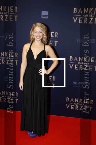 Amsterdam 5 maart 2018
Premiere bankier van het verzet in het de Lemar theater. Sarah Chronis met partner