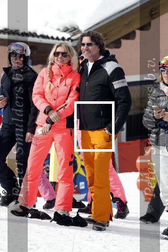 Wargain 1 maart 2018
Sonja Bakker en haar vriend  Barry van Suijdam en zoontje Bram op ski vakantie.