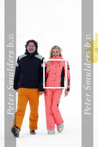 Wargain 1 maart 2018
Sonja Bakker en haar vriend  Barry van Suijdam en zoontje Bram op ski vakantie.