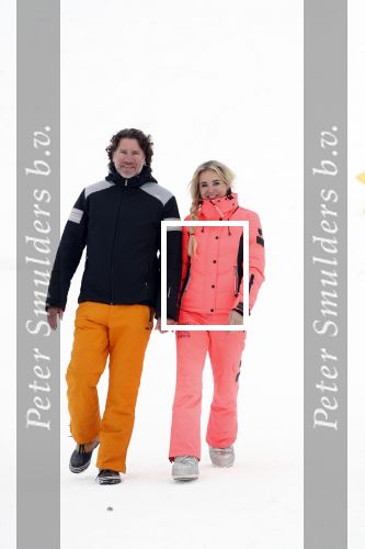 Wargain 1 maart 2018
Sonja Bakker en haar vriend  Barry van Suijdam en zoontje Bram op ski vakantie.