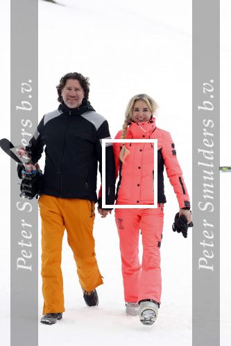 Wargain 1 maart 2018
Sonja Bakker en haar vriend  Barry van Suijdam en zoontje Bram op ski vakantie.