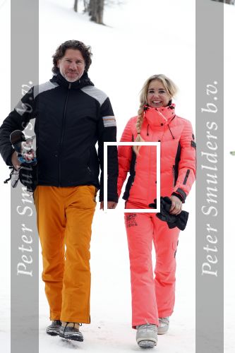 Wargain 1 maart 2018
Sonja Bakker en haar vriend  Barry van Suijdam en zoontje Bram op ski vakantie.