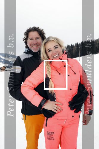 Wargain 1 maart 2018
Sonja Bakker en haar vriend  Barry van Suijdam en zoontje Bram op ski vakantie.