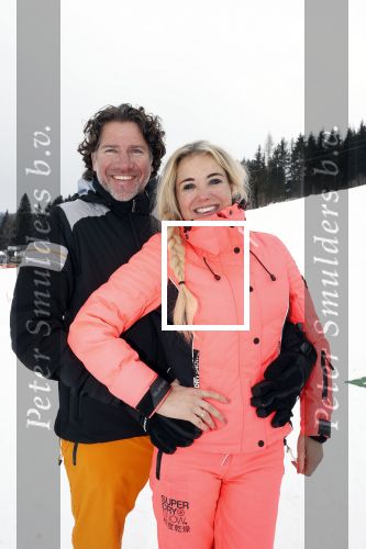 Wargain 1 maart 2018
Sonja Bakker en haar vriend  Barry van Suijdam en zoontje Bram op ski vakantie.