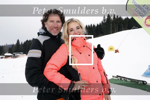 Wargain 1 maart 2018
Sonja Bakker en haar vriend  Barry van Suijdam en zoontje Bram op ski vakantie.
