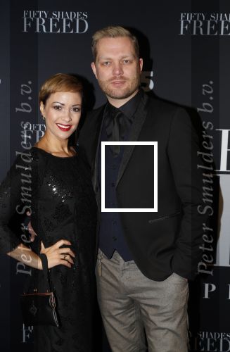 Amsterdam 6 februari 2018
Premiere 50 shades Freed in Tuschinski. Sonja Silva met man Pyke Pos