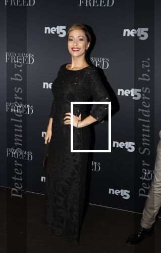 Amsterdam 6 februari 2018
Premiere 50 shades Freed in Tuschinski. Sonja Silva met man Pyke Pos
