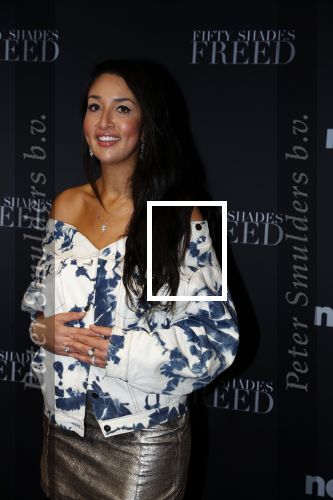 Amsterdam 6 februari 2018
Premiere 50 shades Freed in Tuschinski.
 Joelle Witschge en Soundos el Ahmadi