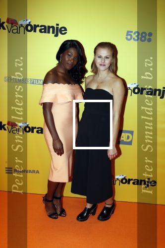 Amsterdam 12 februari 2018
Premiere Gek van Oranje in Tuschinski. Belinda van der Stoep en Susan Radder