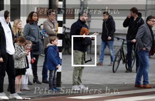 Amsterdam 11 maart 2018 
Tijl Beckand met zijn kinderen
