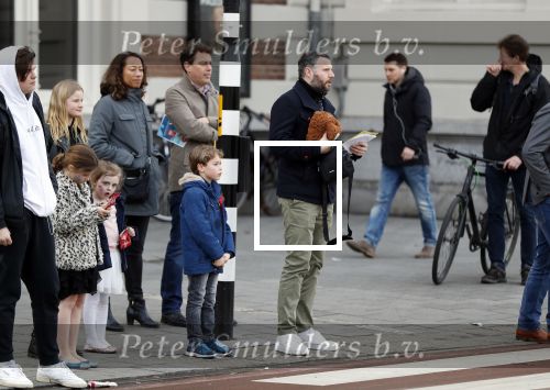 Amsterdam 11 maart 2018 
Tijl Beckand met zijn kinderen