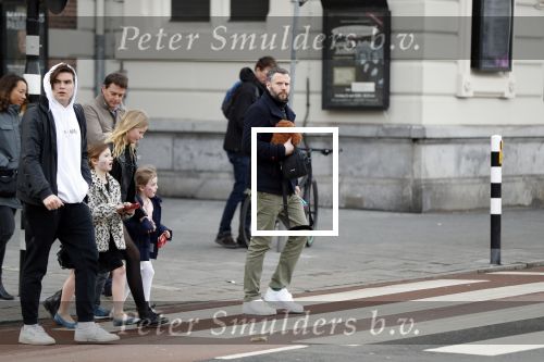 Amsterdam 11 maart 2018 
Tijl Beckand met zijn kinderen
