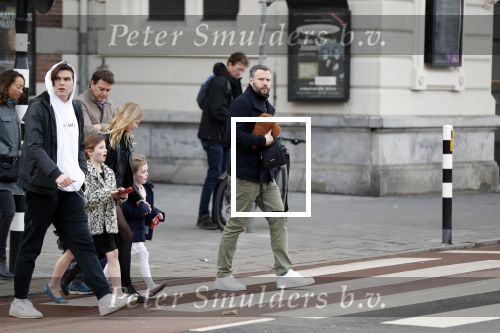 Amsterdam 11 maart 2018 
Tijl Beckand met zijn kinderen