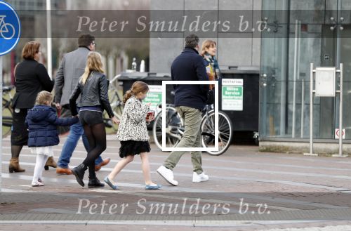 Amsterdam 11 maart 2018 
Tijl Beckand met zijn kinderen
