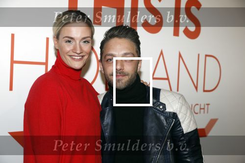 Amsterdam 1 februari 2018 
Opening This is Holland. Tommie Christiaan met vriendin