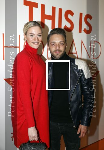 Amsterdam 1 februari 2018 
Opening This is Holland. Tommie Christiaan met vriendin