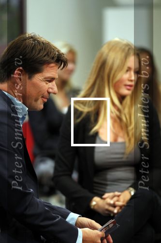 Amsterdam 8 september 2010
Doutzen Kroes wordt geinterviewd door Twan Huys in het confectie centrum.