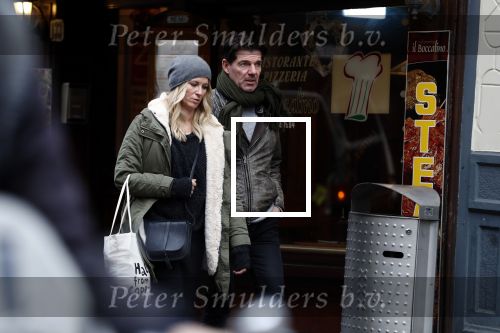 Amsterdam 19 december 2017
Twan Huys en zijn vrouw op de Utrechtsestraat
