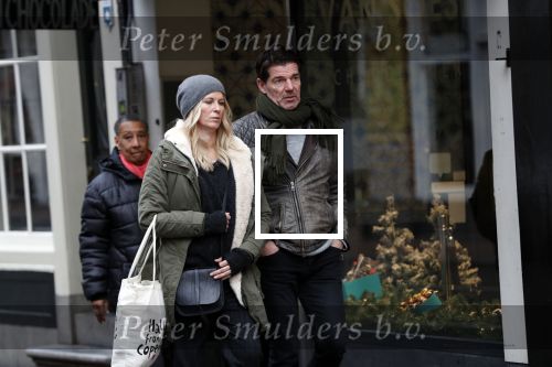 Amsterdam 19 december 2017
Twan Huys en zijn vrouw op de Utrechtsestraat