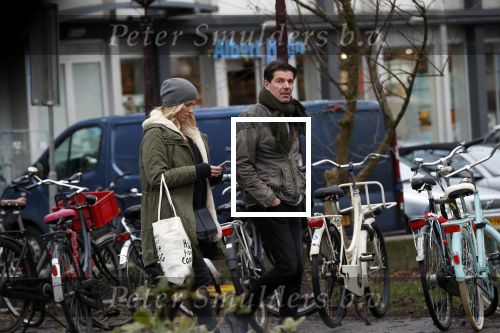 Amsterdam 19 december 2017
Twan Huys en zijn vrouw op de Utrechtsestraat