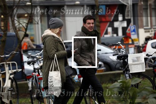 Amsterdam 19 december 2017
Twan Huys en zijn vrouw op de Utrechtsestraat