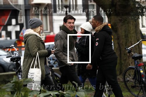 Amsterdam 19 december 2017
Twan Huys en zijn vrouw op de Utrechtsestraat