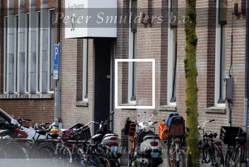 Amsterdam 15 februari 2018 
Chantal janzen met man Marco en zoon naar verloskundigenpraktijk