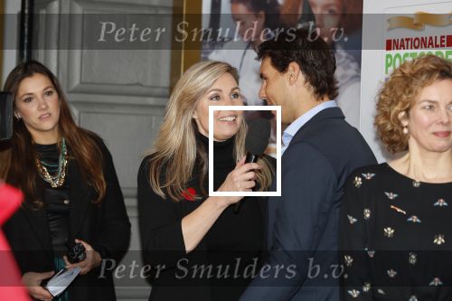 Amsterdam 15 februari 2018
Goed geld gala van de postcodeloterij in carre met als speciale gasten Rafael Nadal met vrouw en Leonardo de Caprio. Vivian Slingerland