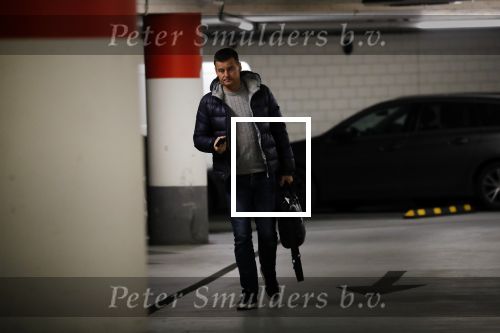 Amsterdam 9 februari 2018 
Wilfred Genee in de parkeergarage van het double tree Hotel waar hij uitzending BNR heeft