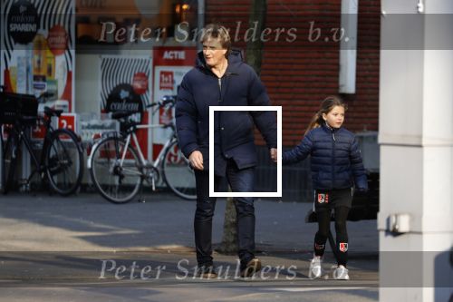 Amsterdam 21 februari 2018
Wim Kieft met zijn dochter op de beethovenstraat