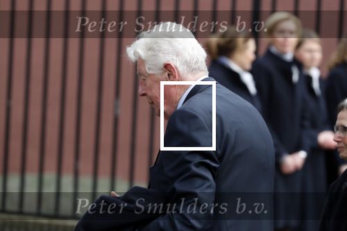 Rotterdam 20 februari 2018
Dienst voor overlijden /begrafenis Ruud Lubbers in de Laurentius Elisabeth Kathedraal. Wim Kok met zijn vrouw Rita