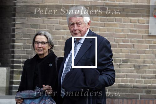 Rotterdam 20 februari 2018
Dienst voor overlijden /begrafenis Ruud Lubbers in de Laurentius Elisabeth Kathedraal. Wim Kok met zijn vrouw Rita