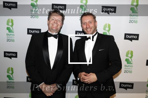 Amsterdam 5 maart 2018 
Buma prijzen in theater Amsterdam. Frank Helmink en Wim van Limpt