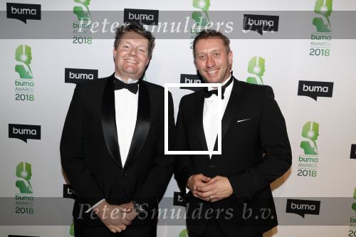 Amsterdam 5 maart 2018 
Buma prijzen in theater Amsterdam. Frank Helmink en Wim van Limpt
