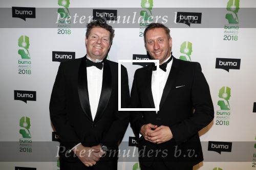 Amsterdam 5 maart 2018 
Buma prijzen in theater Amsterdam. Frank Helmink en Wim van Limpt